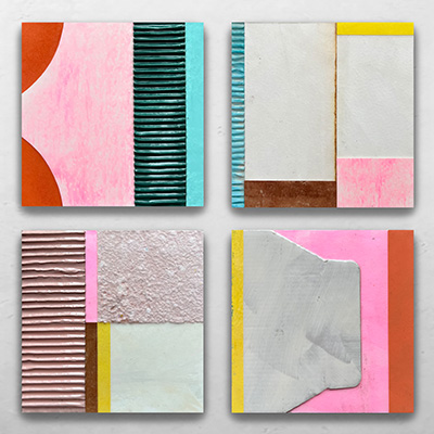 Mini papier collages